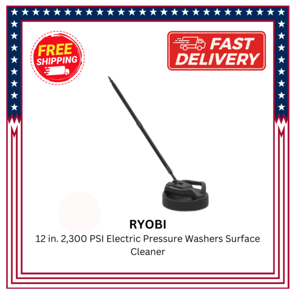 RYOBI 12 in. 2,300 PSI Electric Pressure Washers Surface Cleaner