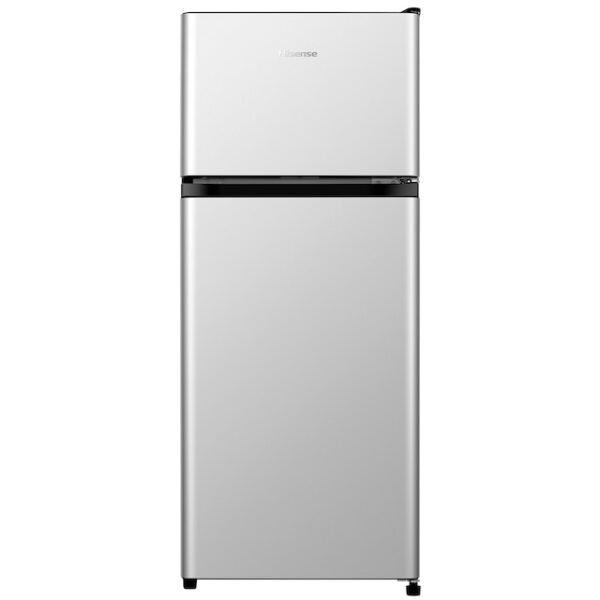Hisense 4.4-cu ft Mini Fridge with Freezer (Silver) – ENERGY STAR Certifie