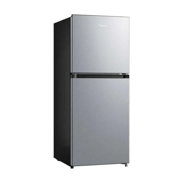 Midea 4.5 cu. ft. 2-Door Compact Refrigerator with Crisper Drawer – Reversible Doors, Freezer, and Fresh Produce Storage