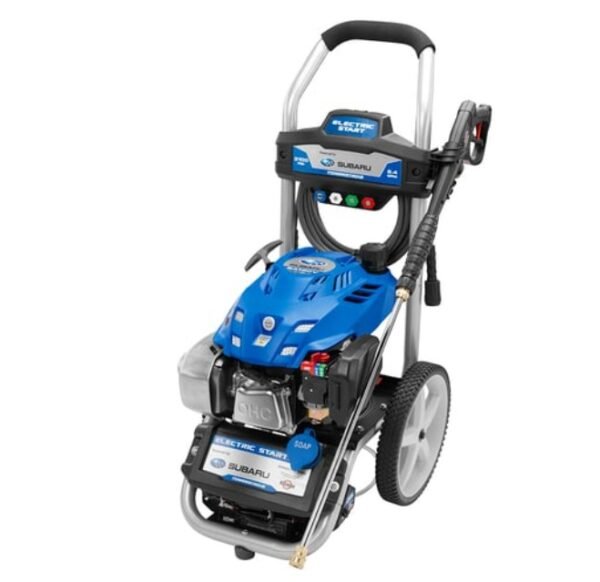 Powerstroke 3100 PSI Gas Pressure Washer with Electric Start | Subaru EA190 Engine